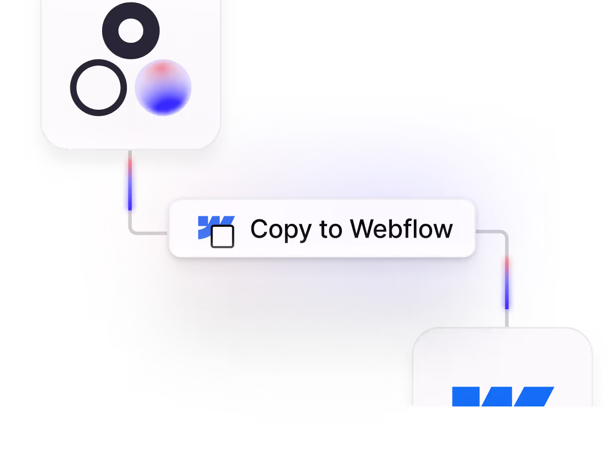 One-click Webflow export